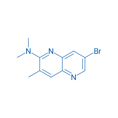 7-Bromo-N,N,3-trimethyl-1,5-naphthyridin-2-amine 10g