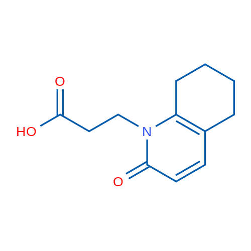 3-(2-Oxo-5,6,7,8-tetrahydroquinolin-1(2H)-yl)propanoic acid 1g