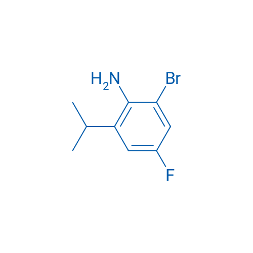 2-Bromo-4-fluoro-6-isopropylaniline 250mg