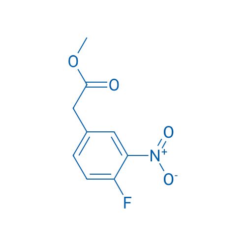 Methyl 2-(4-fluoro-3-nitrophenyl)acetate 100mg
