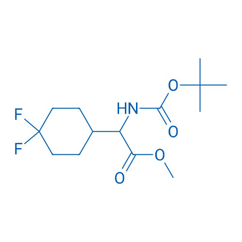 Methyl 2-((tert-butoxycarbonyl)amino)-2-(4,4-difluorocyclohexyl)acetate 1g