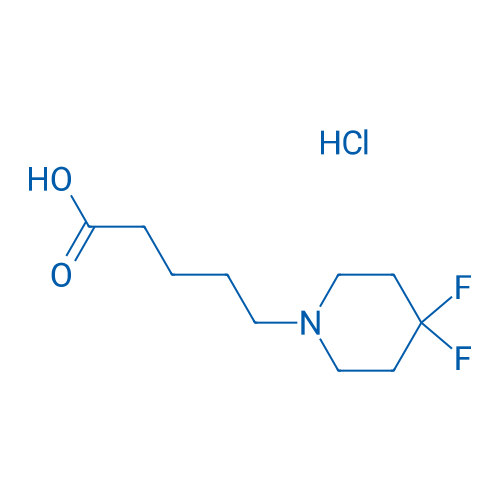 5-(4,4-Difluoropiperidin-1-yl)pentanoic acid hydrochloride 1g