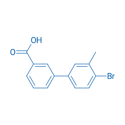4'-Bromo-3'-methyl-[1,1'-biphenyl]-3-carboxylic acid 250mg