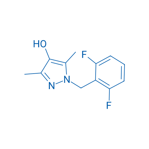 1-(2,6-Difluorobenzyl)-3,5-dimethyl-1H-pyrazol-4-ol 1g