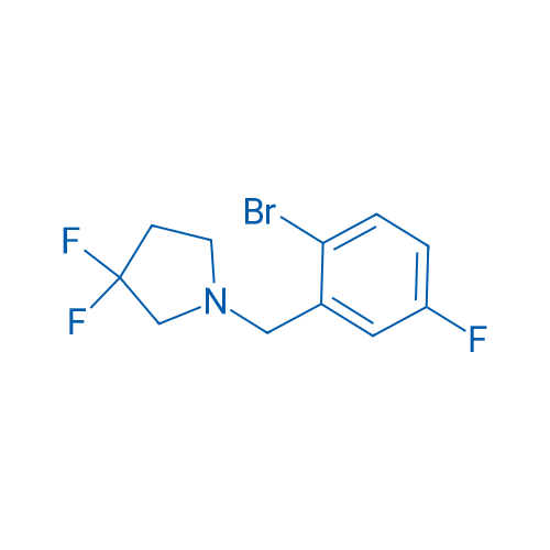 1-(2-Bromo-5-fluorobenzyl)-3,3-difluoropyrrolidine 1g
