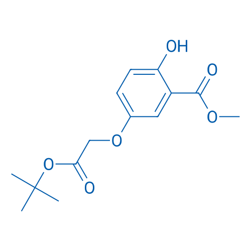Methyl 5-(2-(tert-butoxy)-2-oxoethoxy)-2-hydroxybenzoate 1g