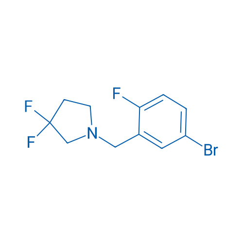 1-(5-Bromo-2-fluorobenzyl)-3,3-difluoropyrrolidine 1g