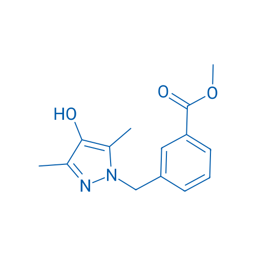 Methyl 3-((4-hydroxy-3,5-dimethyl-1H-pyrazol-1-yl)methyl)benzoate 1g