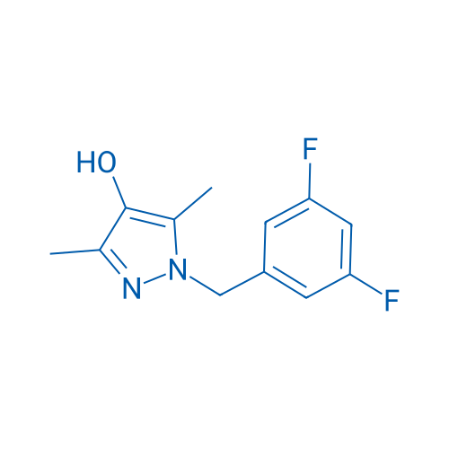 1-(3,5-Difluorobenzyl)-3,5-dimethyl-1H-pyrazol-4-ol 1g