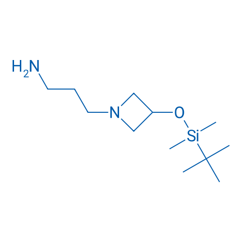3-(3-((tert-Butyldimethylsilyl)oxy)azetidin-1-yl)propan-1-amine 1g