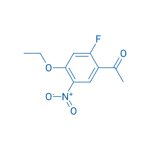1-(4-Ethoxy-2-fluoro-5-nitrophenyl)ethan-1-one 250mg