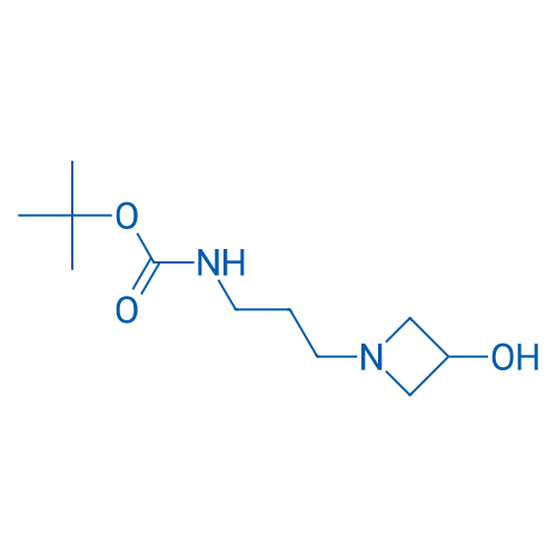 tert-Butyl (3-(3-hydroxyazetidin-1-yl)propyl)carbamate 250mg