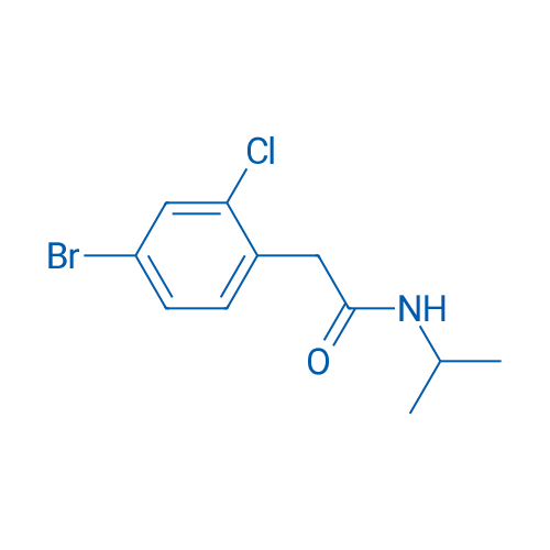 2-(4-Bromo-2-chlorophenyl)-N-isopropylacetamide 1g