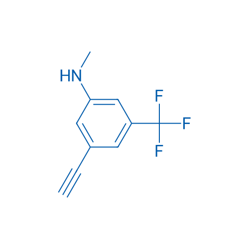 3-Ethynyl-N-methyl-5-(trifluoromethyl)aniline 1g