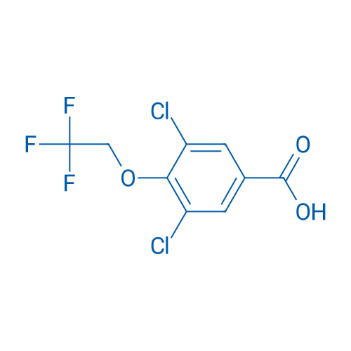 3,5-Dichloro-4-(2,2,2-trifluoroethoxy)benzoic acid 1g