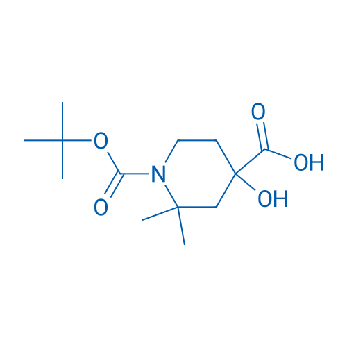 1-(tert-Butoxycarbonyl)-4-hydroxy-2,2-dimethylpiperidine-4-carboxylic acid 5g