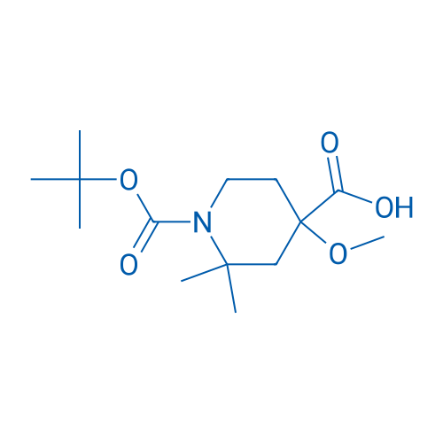 1-(tert-Butoxycarbonyl)-4-methoxy-2,2-dimethylpiperidine-4-carboxylic acid 5g
