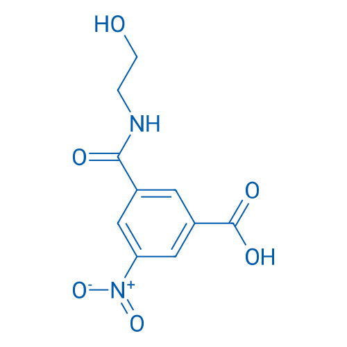 3-((2-Hydroxyethyl)carbamoyl)-5-nitrobenzoic acid 5g