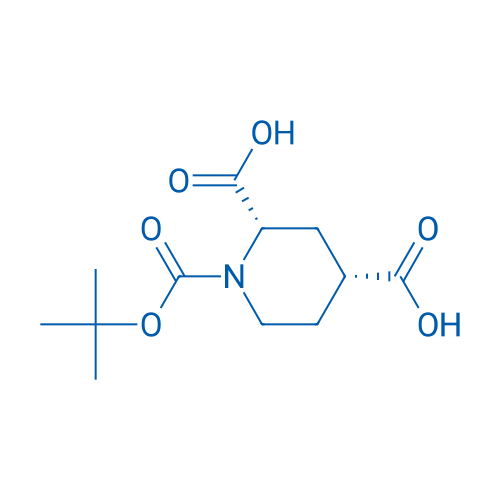 Rel-(2S,4R)-1-(tert-butoxycarbonyl)piperidine-2,4-dicarboxylic acid 1g