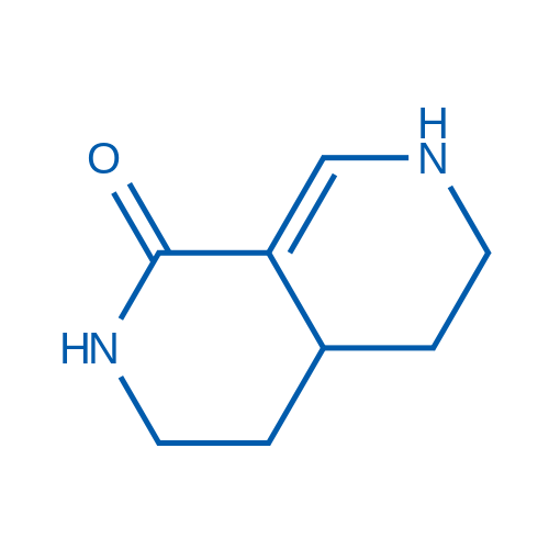 3,4,4a,5,6,7-Hexahydro-2,7-naphthyridin-1(2H)-one 100mg