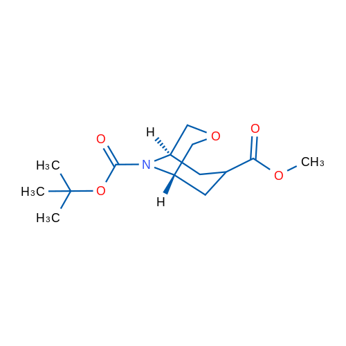 (1R,5S)-9-tert-Butyl 7-methyl 3-oxa-9-azabicyclo[3.3.1]nonane-7,9-dicarboxylate 1g