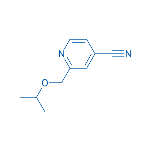 2-(Isopropoxymethyl)isonicotinonitrile 100mg