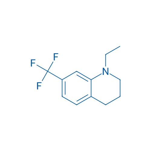 1-Ethyl-7-(trifluoromethyl)-1,2,3,4-tetrahydroquinoline 250mg
