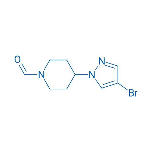 4-(4-Bromopyrazol-1-yl)piperidine-1-carbaldehyde 1g
