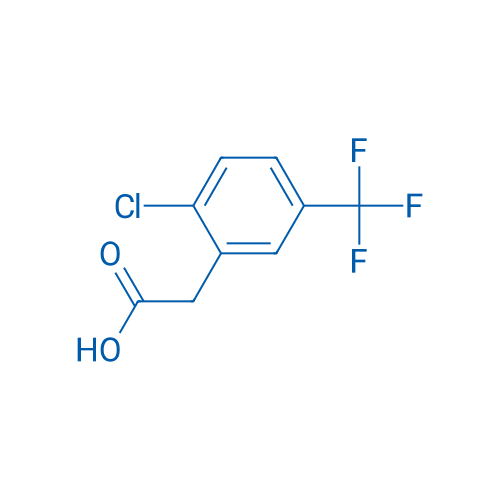2-(2-Chloro-5-(trifluoromethyl)phenyl)acetic acid 5g