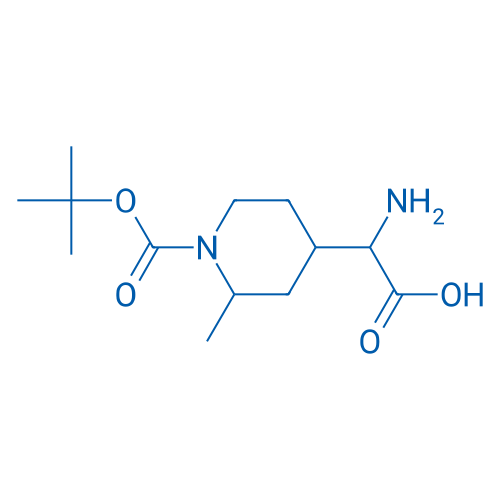 2-Amino-2-(1-(tert-butoxycarbonyl)-2-methylpiperidin-4-yl)acetic acid 100mg