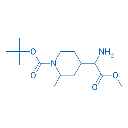 tert-Butyl 4-(1-amino-2-methoxy-2-oxoethyl)-2-methylpiperidine-1-carboxylate 5g