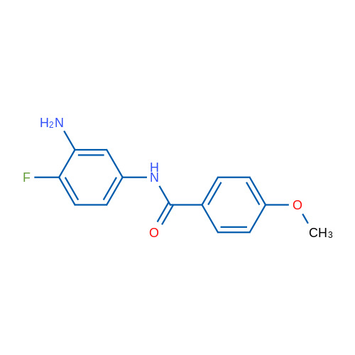 N-(3-Amino-4-fluorophenyl)-4-methoxybenzamide 1g