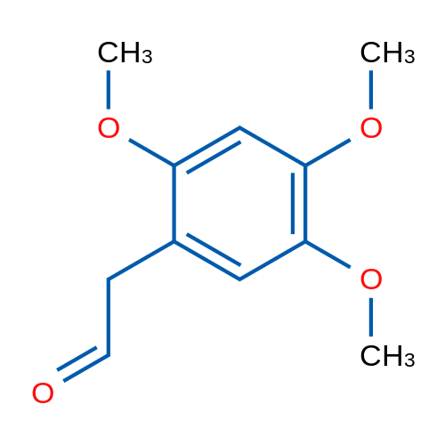 2-(2,4,5-Trimethoxyphenyl)acetaldehyde 250mg