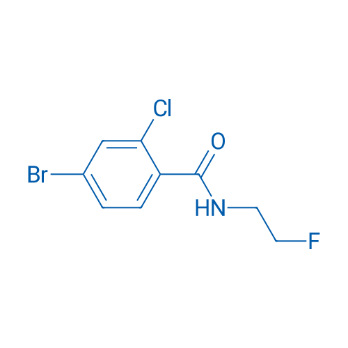4-Bromo-2-chloro-N-(2-fluoroethyl)benzamide 5g