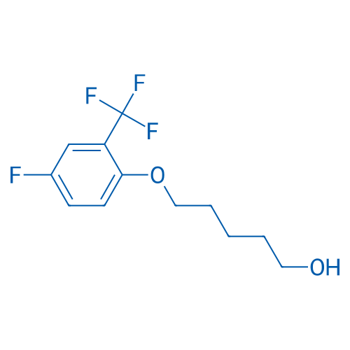 5-(4-Fluoro-2-(trifluoromethyl)phenoxy)pentan-1-ol 1g
