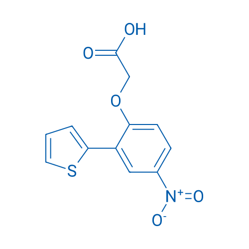 2-(4-Nitro-2-(thiophen-2-yl)phenoxy)acetic acid 1g