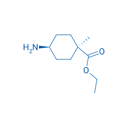 Rel-ethyl (1s,4s)-4-amino-1-methylcyclohexane-1-carboxylate 250mg