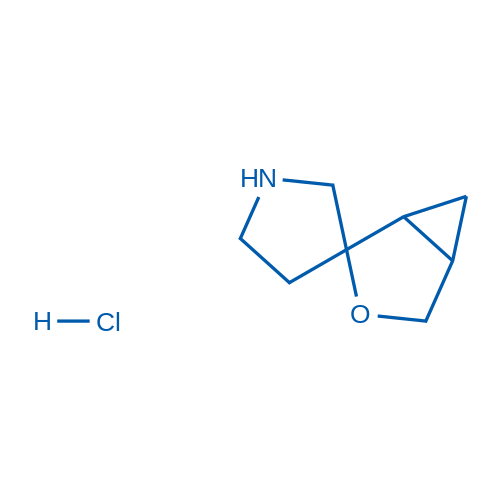 3-Oxaspiro[bicyclo[3.1.0]hexane-2,3'-pyrrolidine] hydrochloride 250mg