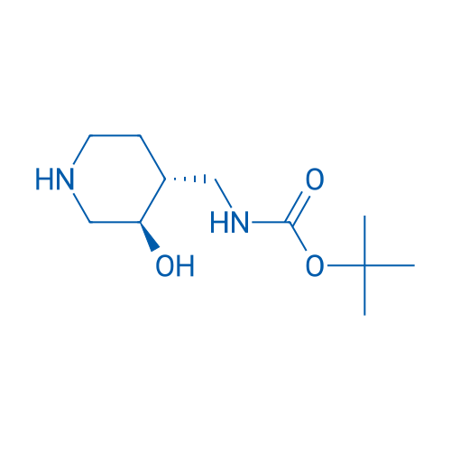 tert-Butyl (((3R,4R)-3-hydroxypiperidin-4-yl)methyl)carbamate 1g