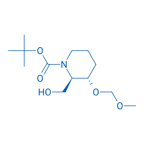 tert-Butyl (2R,3S)-2-(hydroxymethyl)-3-(methoxymethoxy)piperidine-1-carboxylate 100mg