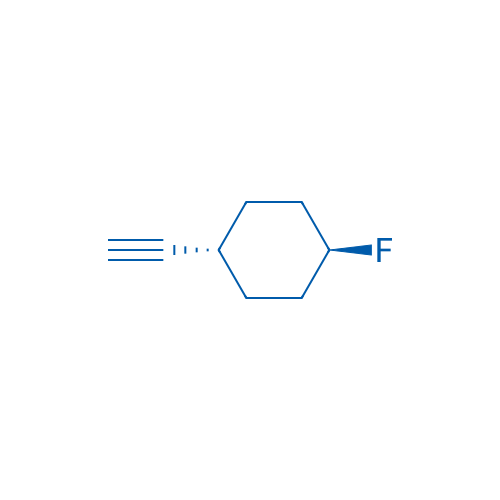 Rel-(1r,4r)-1-ethynyl-4-fluorocyclohexane 1g