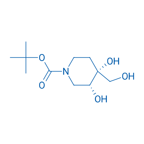 tert-Butyl (3R,4R)-3,4-dihydroxy-4-(hydroxymethyl)piperidine-1-carboxylate 100mg