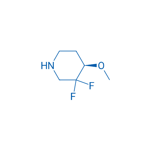 (R)-3,3-Difluoro-4-methoxypiperidine 250mg