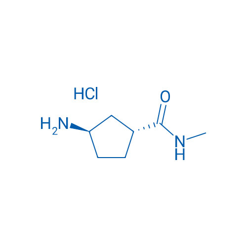 (1R,3R)-3-Amino-N-methylcyclopentane-1-carboxamide hydrochloride 100mg