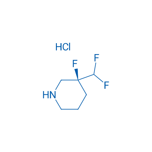 (S)-3-(Difluoromethyl)-3-fluoropiperidine hydrochloride 250mg