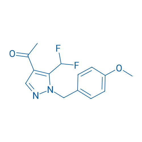 1-(5-(Difluoromethyl)-1-(4-methoxybenzyl)-1H-pyrazol-4-yl)ethan-1-one 1g