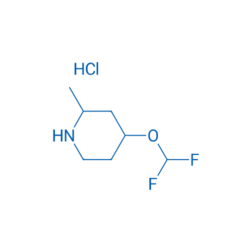 4-(Difluoromethoxy)-2-methylpiperidine hydrochloride 250mg