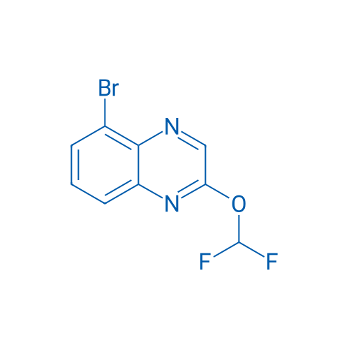 5-Bromo-2-(difluoromethoxy)quinoxaline 100mg