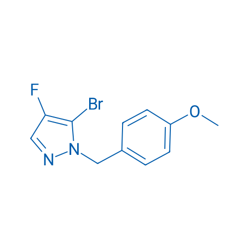 5-Bromo-4-fluoro-1-(4-methoxybenzyl)-1H-pyrazole 100mg