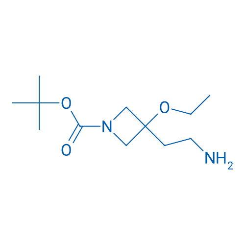 tert-Butyl 3-(2-aminoethyl)-3-ethoxy-azetidine-1-carboxylate 250mg
